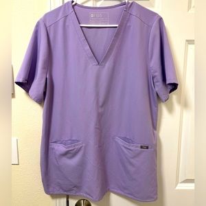 Figs women's Lavender Dew Casma™ - Three-Pocket Scrub Top